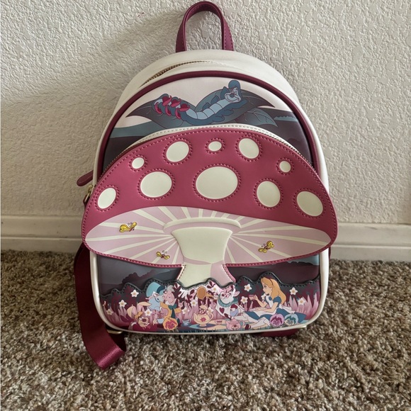 Loungefly Alice in Wonderland Tea Time Backpack - Picture 5 of 11